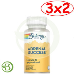 Pack 3x2 Succès Surrénal Solaray 60 gélules