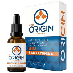 Mélange d&#39;Huiles Naturelles 15% Cbd + Mélatonine Bio 10Ml Soria Natural