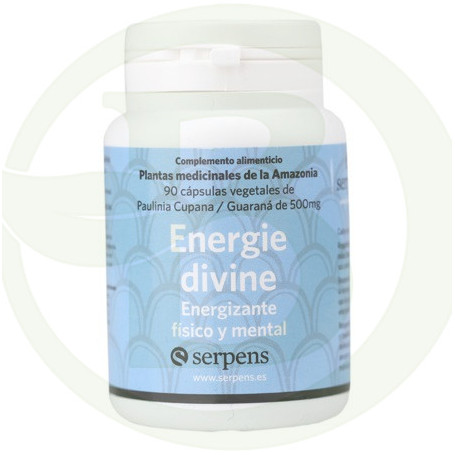 Energie Divine Paullinia Cupana 90 Cápsulas 500Mg. Serpens