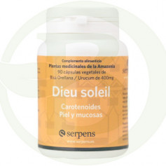 Dieu Soleil Bixa Orellana 90 gélules 400Mg. Serpens