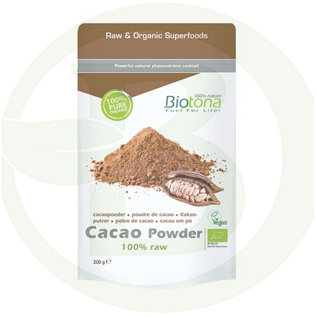 Cacao en Polvo BIO Biotona