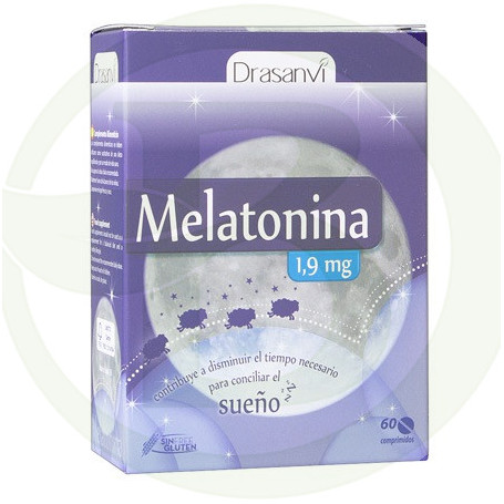 Melatonina 60 Comprimidos 1,9Mg. Drasanvi