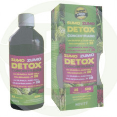 Jus de désintoxication concentré 500Ml. Novité