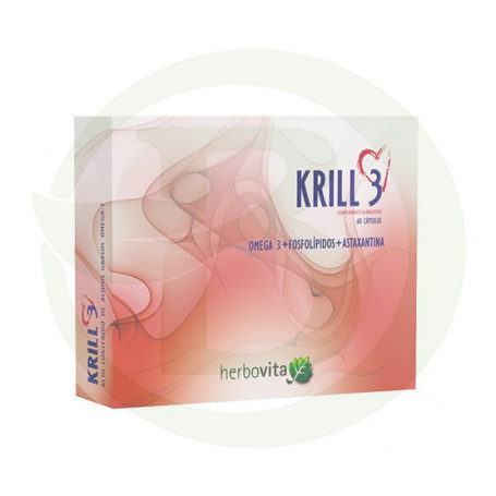 Krill 3 60 Cápsulas Herbovita