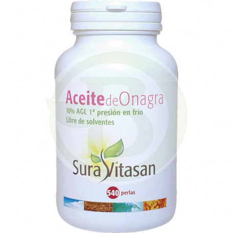 Aceite de Onagra 540 Perlas Sura Vitasan