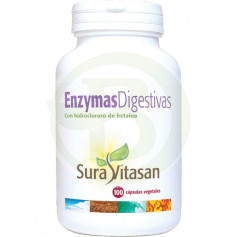 ENZYMAS DIGESTIVAS 100 CAPSULAS SURA VITASAN