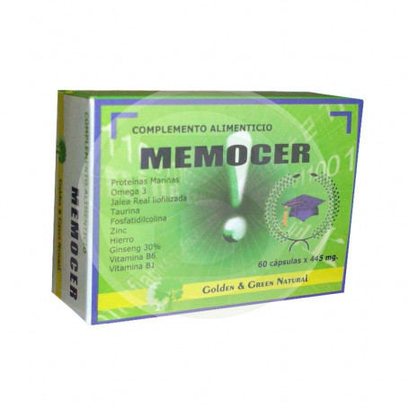 Memocer Golden Green 60 Gélules