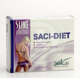 Sline Control Saci-Diet 60 Gélules Sakai