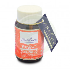 Ester C 500 et Vitamine D3 60 Capsules Pure State