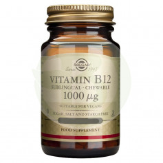 Vitamine B12 1000Mcg. 250 comprimés à croquer Solgar