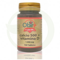 Gélules Calcium 500 et Vitamine D 100 Obire