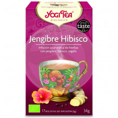 Filtres Yogi Tea Hibiscus et Gingembre 17