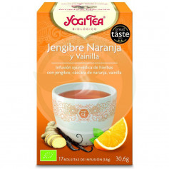 Yogi Tea Gingembre, Orange et Vanille 17 Filtres