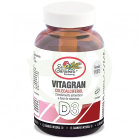 Vitagran D3 (Vitamina D) 100 Cápsulas El Granero