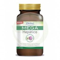 Mega Hepatic 60 Gélules Dietisa