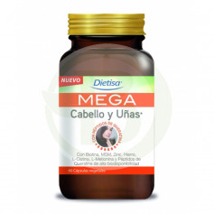 Mega Hair and Nails 60 capsules Dietisa