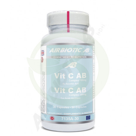 Viatmina C AB Complex 100Mg. 30 Cápsulas Airbiotic