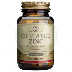 Zinc chélaté 100 capsules Solgar