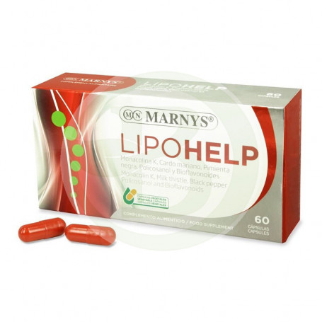 Lipohelp 60 Cápsulas Marnys