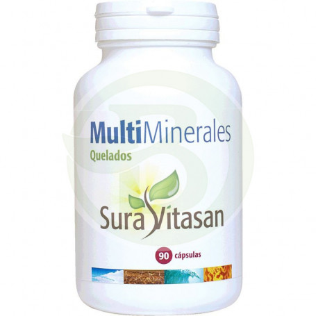 Multi Minerales Quelados 90 Cápsulas Sura Vitasan