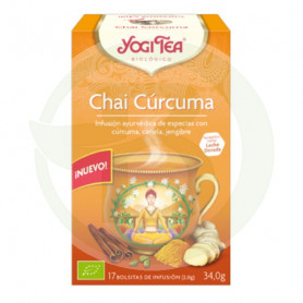 Yogi Tea Cúrcuma Chai 17 Filtros