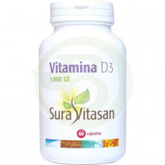 Vitamine D3 60 Gélules Sura Vitasan