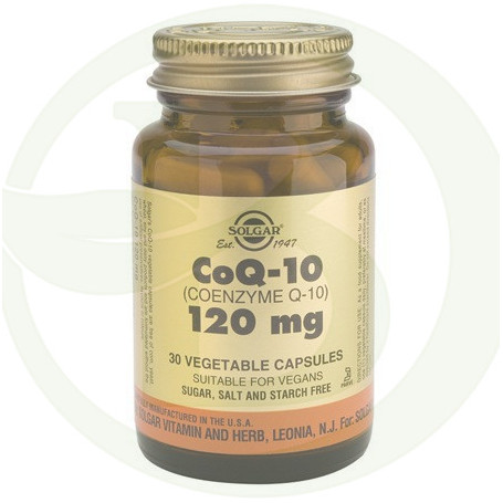 Coenzima Q10 120Mg. 30 Cápsulas Solgar