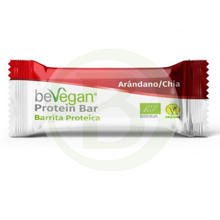 Barrita Proteica de Arándanos y Chía 35Gr. Bevegan